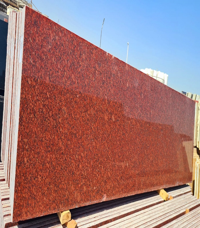 Imperial Red Granite Slab
