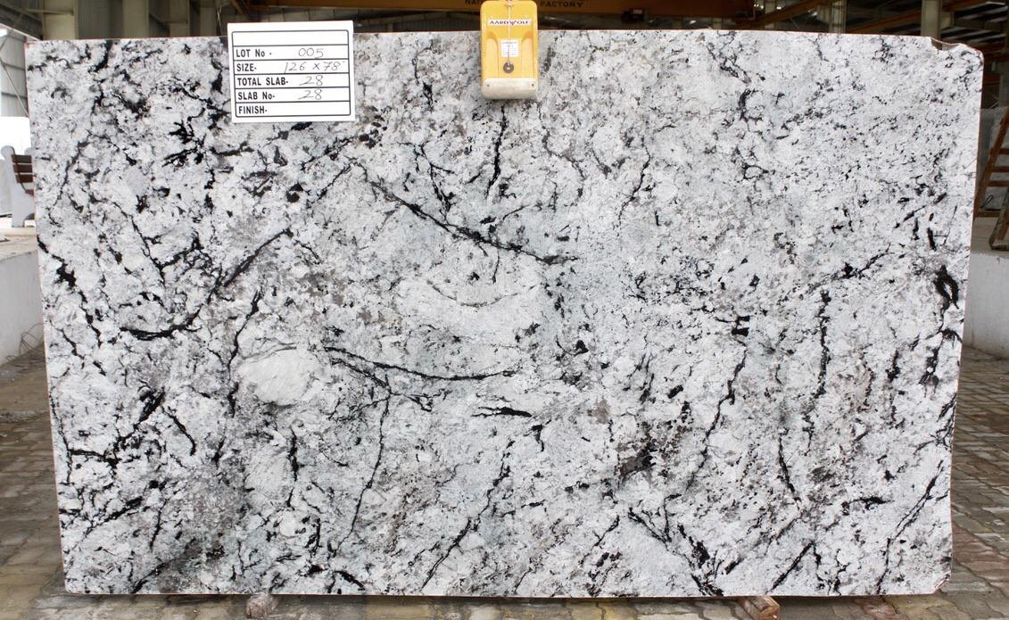 Alaska White Granite Slab